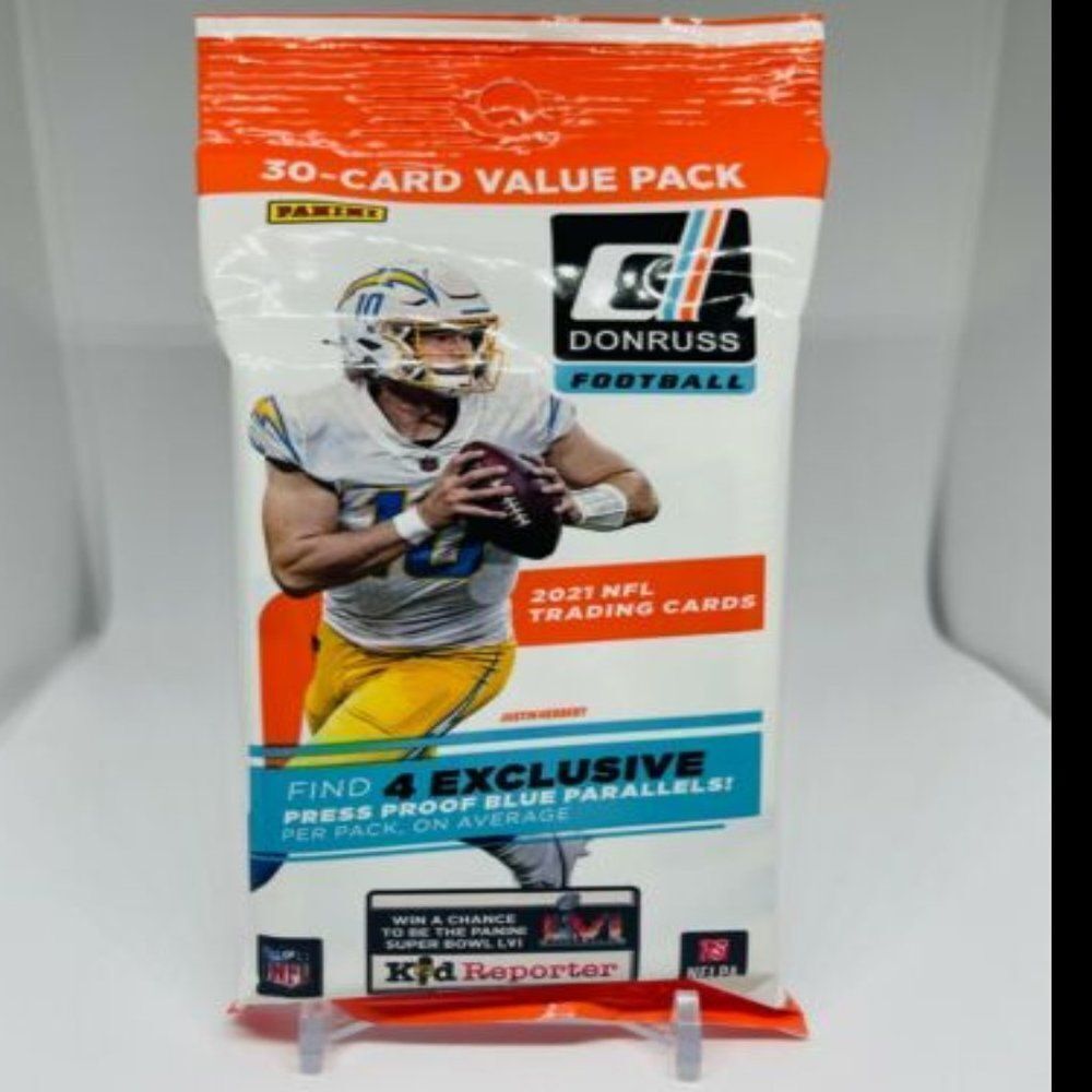 2021 Panini Donruss NFL Football Value Fat Pack 30 Cards (1) Pack